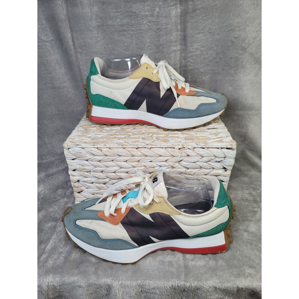 New Balance 327 Primary Pack Multi-Color Sneakers Mens 9.5 Retro Y3K Activewear